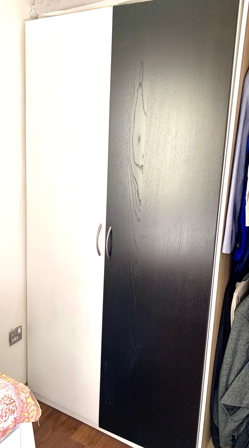 Double bed cot and mattress