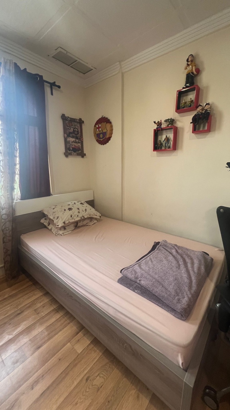 Bed and coat for sale