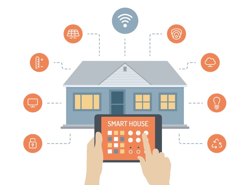 المنزل الذكي. smart home