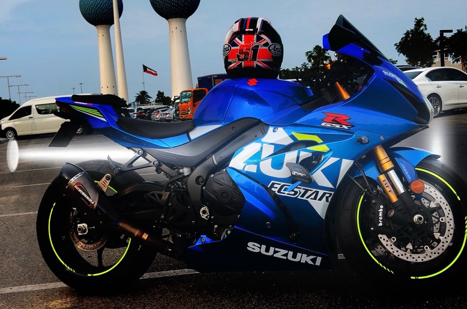 للبيع سيكل سوزوكي سراد 1000RR موديل 2021 ماشي 16 ألف