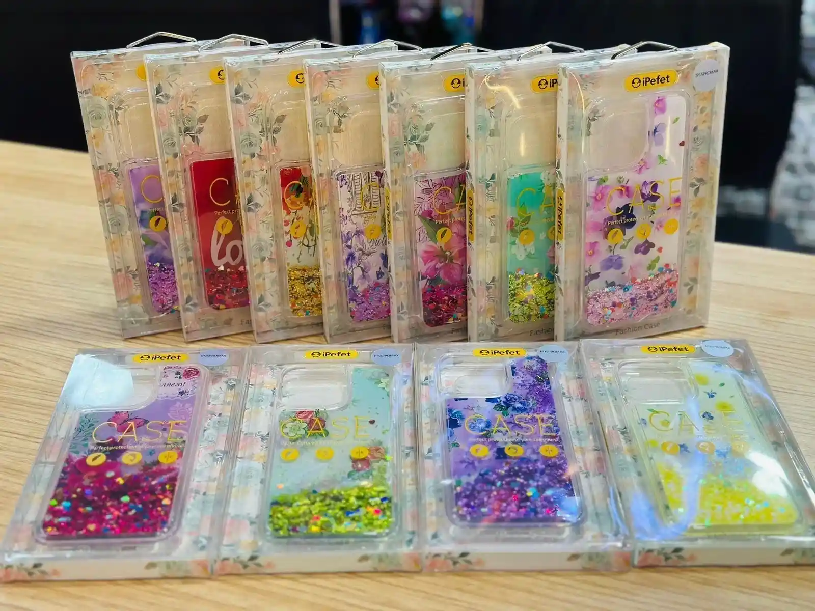 glitter case for iphone samsung huwei redmi models