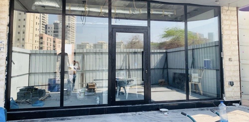 glass aluminum firing
