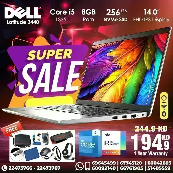 Dell Core I5 Latitude 3440