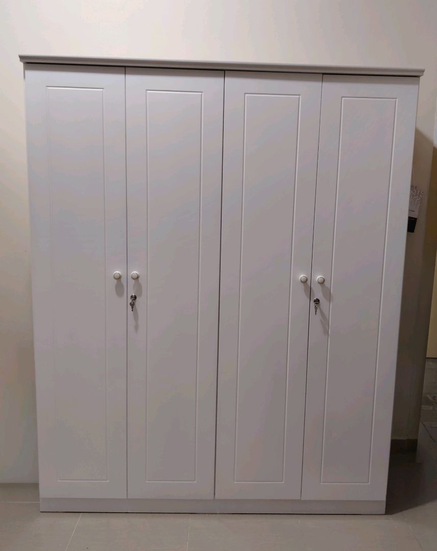 Bed and mattress and cupboard selling