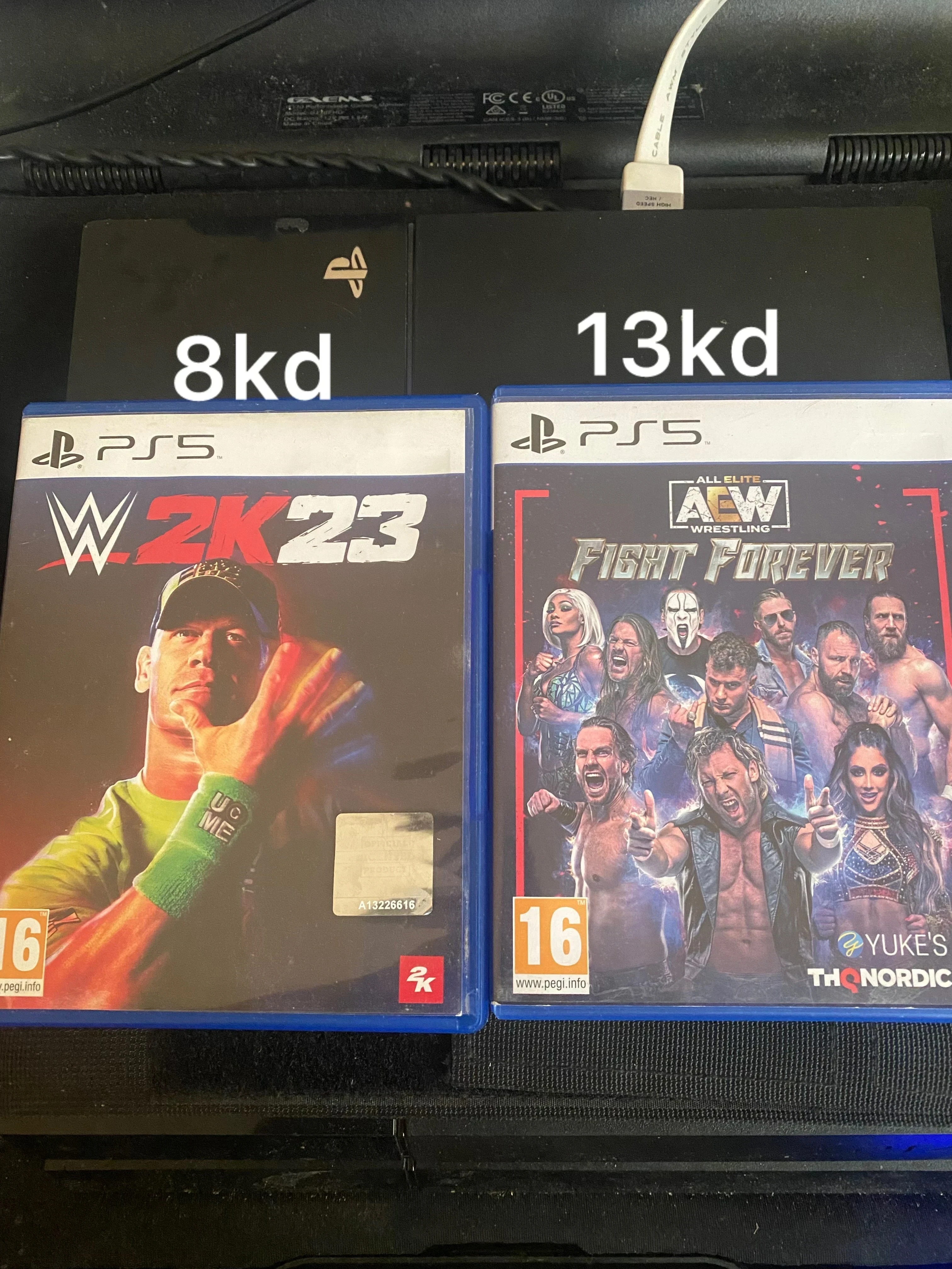 لعبة AEW و WWE23