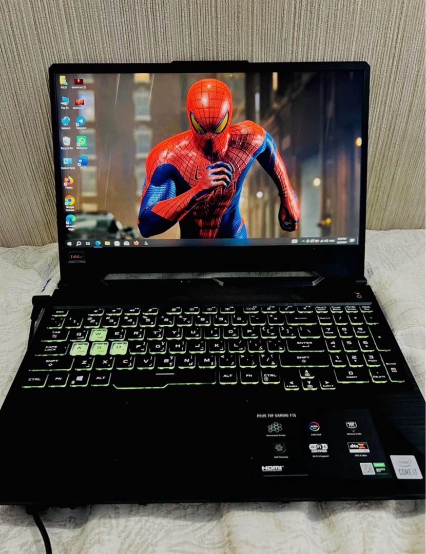 للبيع لابتوب مستعمل asus Tuf cor i 7