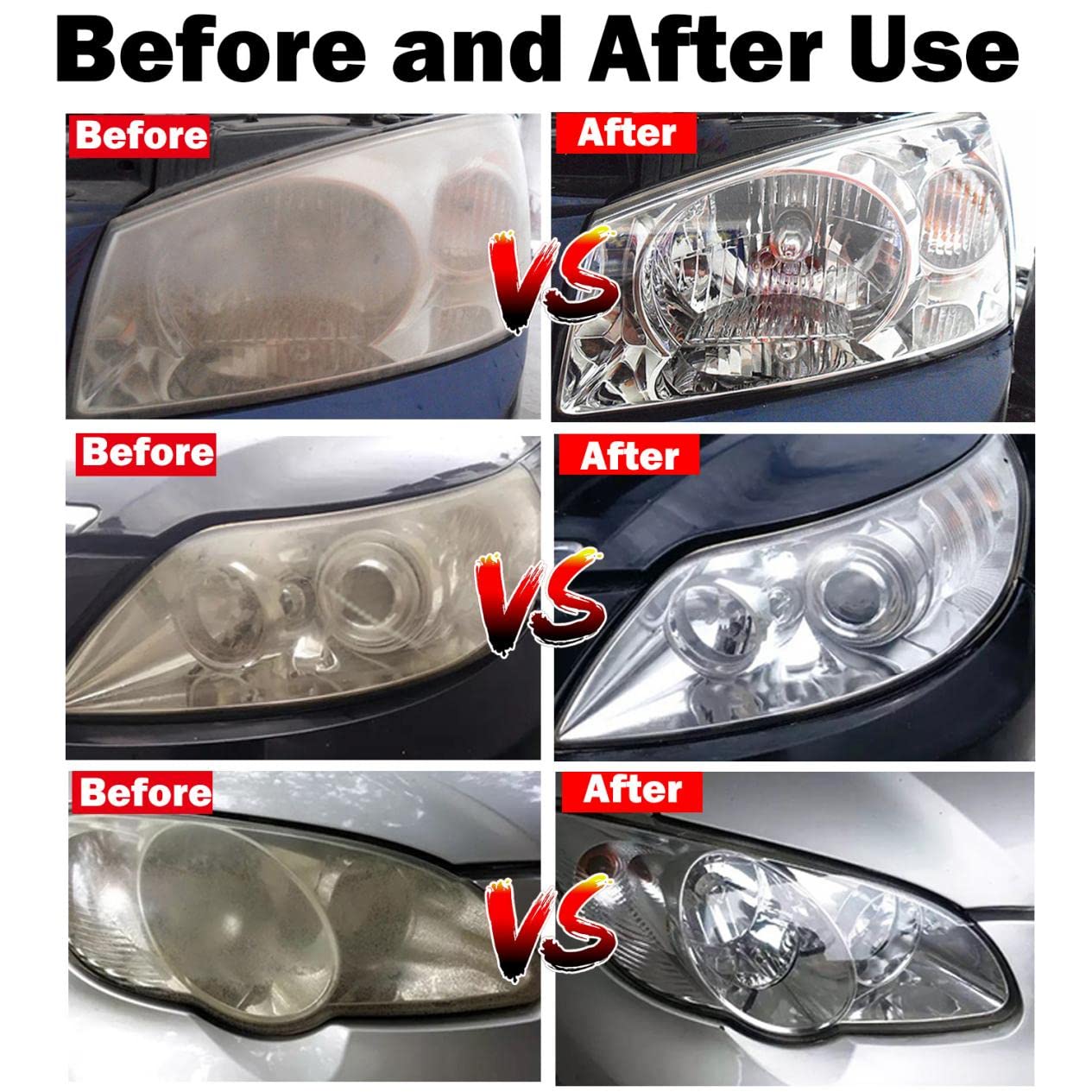 headlight polish and reparing