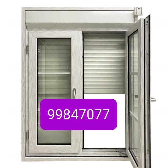 Aluminum and shutter
