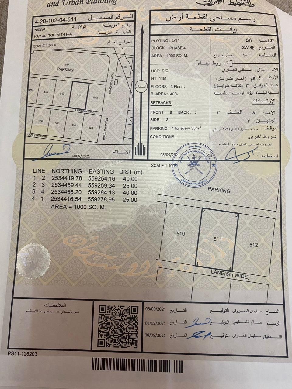 اراضي في سلطنة عمان