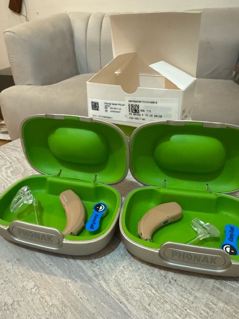 للبيع سماعة طبية أصلية Phonak Naída P70-UPأحدث فئة من السماعات السويسرية المميزة