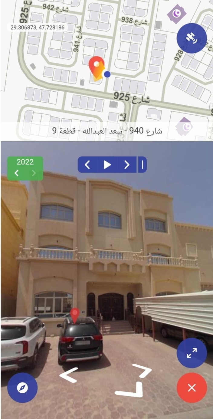 للايجار بيت بي سعد العبدالله قطعه 9