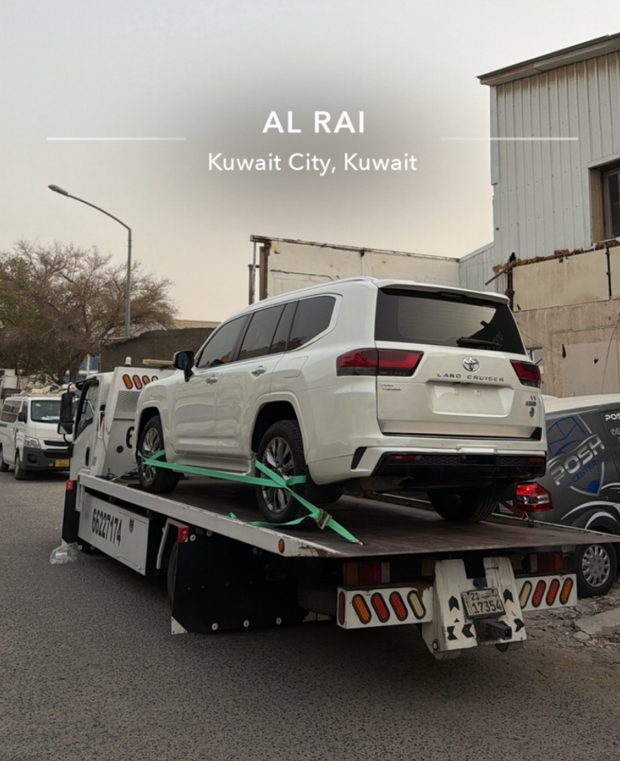 ونش / سطحه 24 ساعه جميع مناطق الكويت