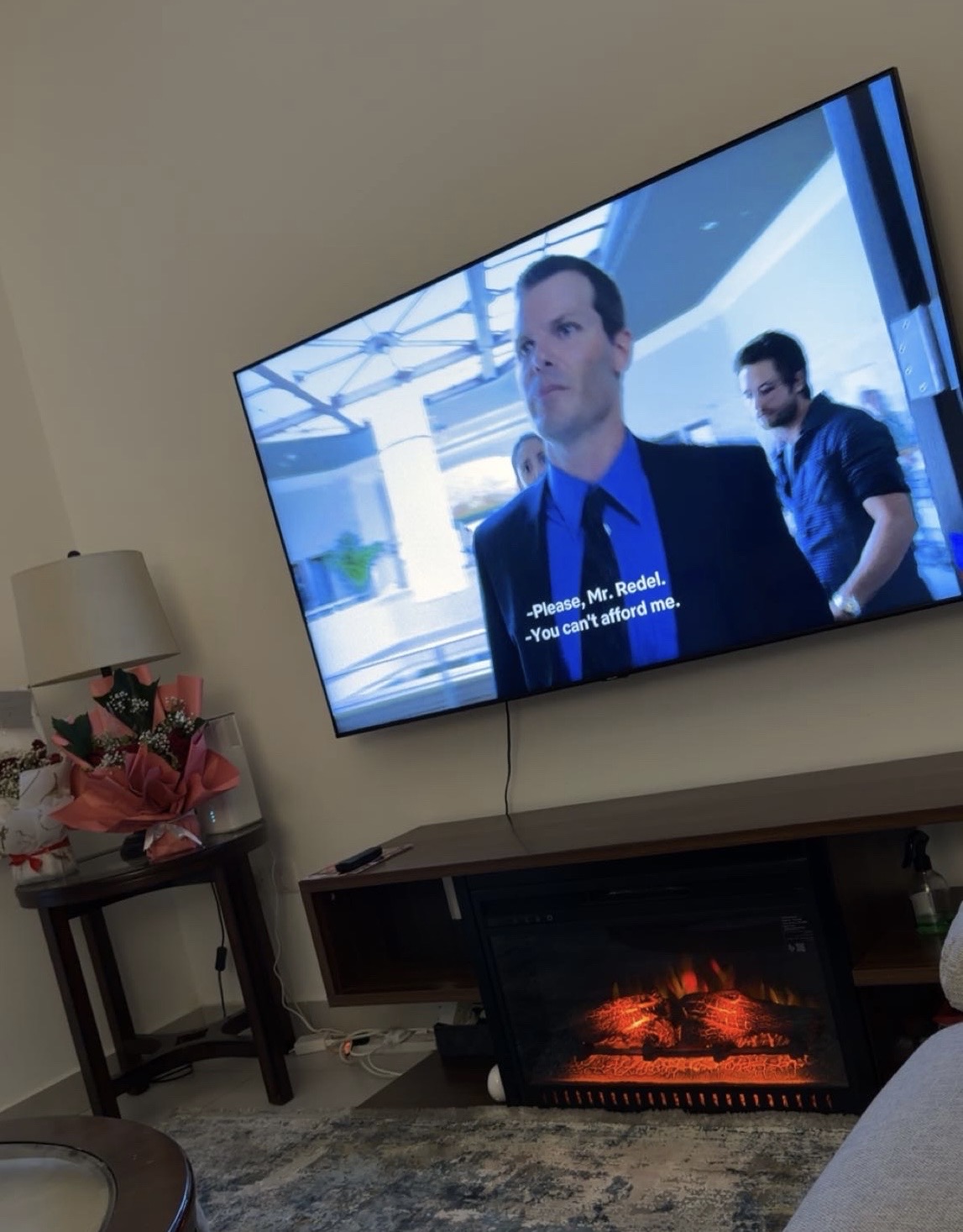 fireplace tv unit